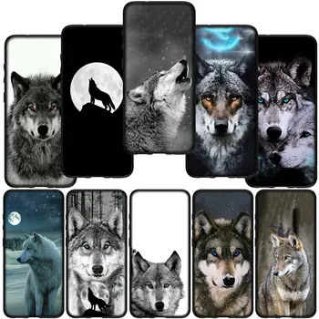 Perseguição Lobo Arte Animal Telefone de Tampa de Carcaça para Xiaomi Poco X3 NFC GT X4 M2 M3 M4 Pro M5 10T 11T 11 12 C40 F3 A3 A2 Soft Case